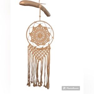 Dream Catcher Boho Crochet Macrame All Cream Colors